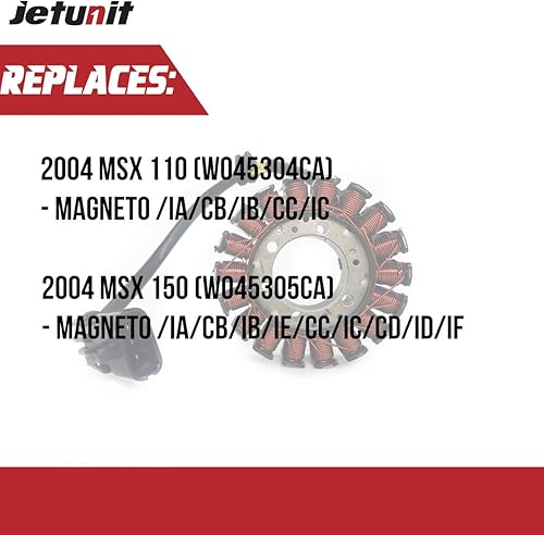 Miniatura 5 de Stator for Polaris Jet-Ski Watercraft 0451486 4060654 2004(MSX110/MSX150) Jetski