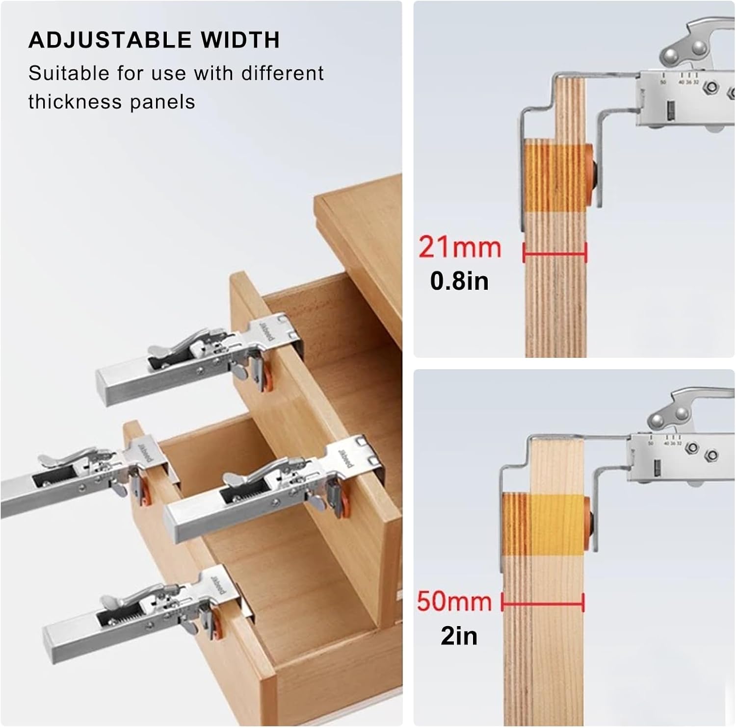 Drawer Front Installation Clamps, Drawer Clamps for Drawer Panel Installation Fixing Clips, Easy, Labor-Saving, and Efficient Drawer Fixing Clip