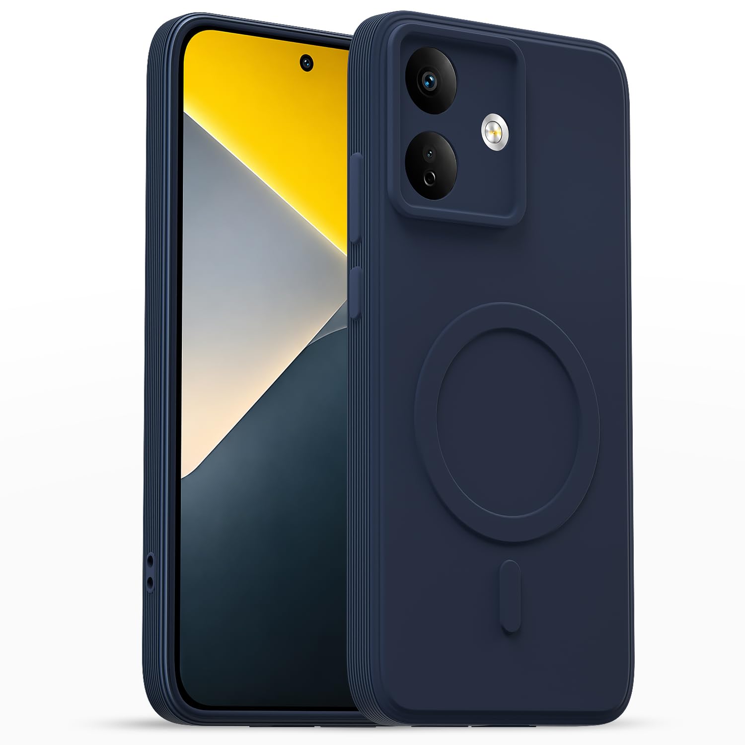 Redmi Note 17 5G Case - Purple Silicone Cover -8 Redmi Note 17 5G Case - Purple Silicone Cover -8