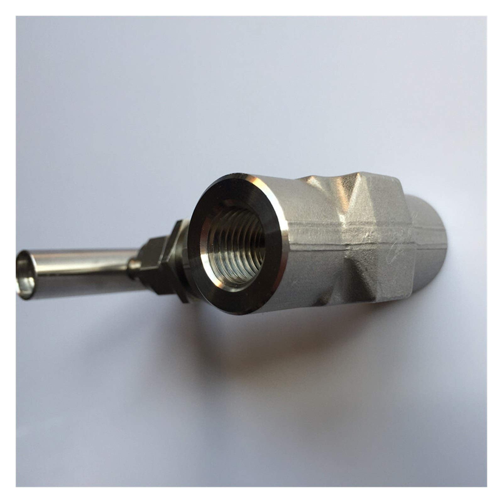 316 de acero inoxidable alta presión la válvula aguja rosca hembra / 4 3/8 1/2 Control Flujo NPT1 Con mango una Forma,Utilidad Universal(1/4")