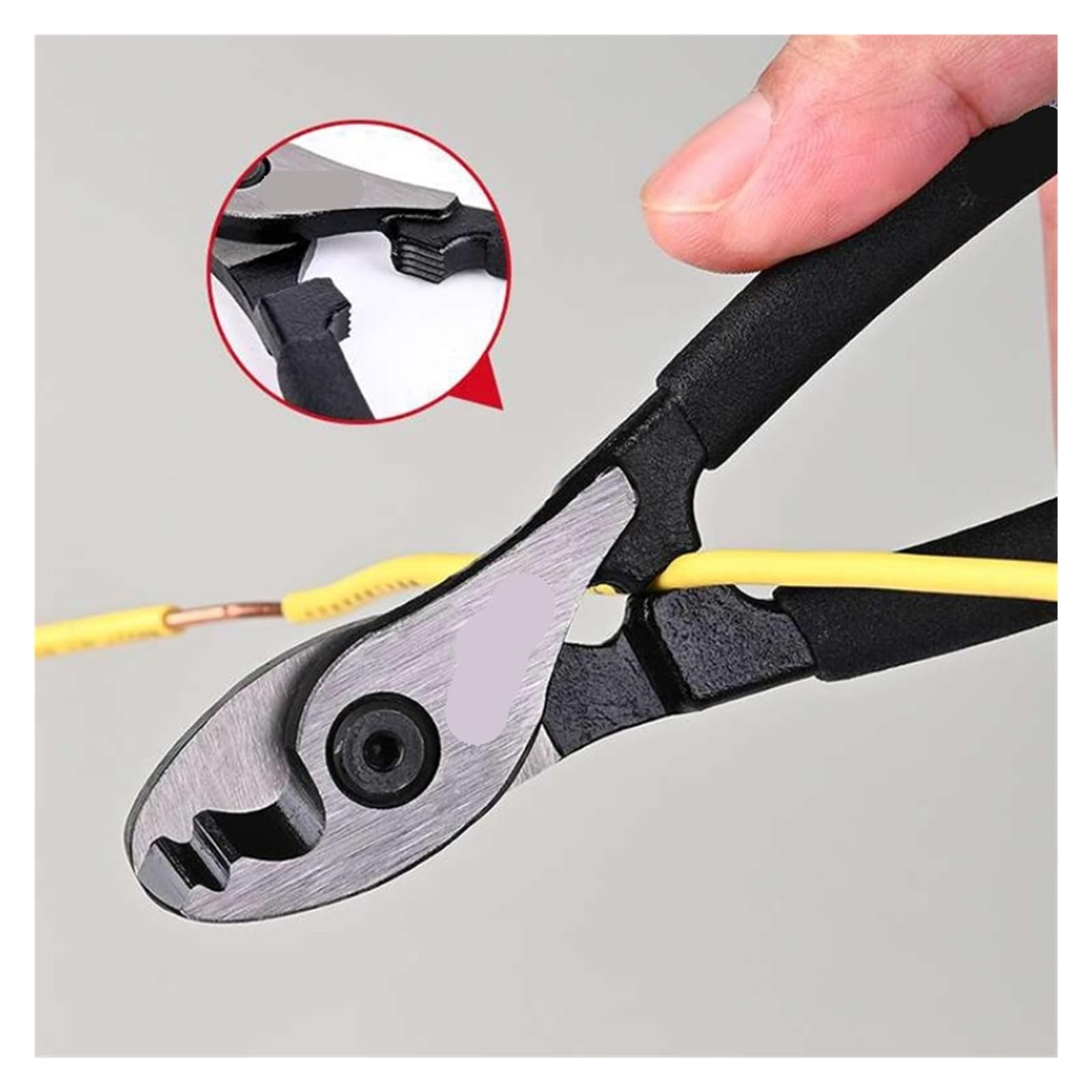 Alicates De Electricista De 160 Mm, Cortador Lateral, Pelacables