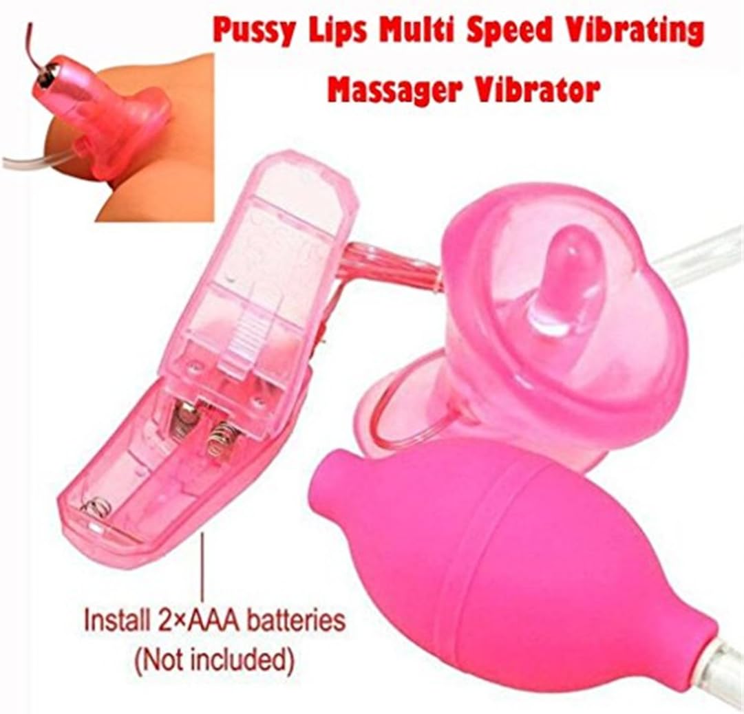 Multi Speed Vibrating Suction Pump n' Play for Women (Pink)