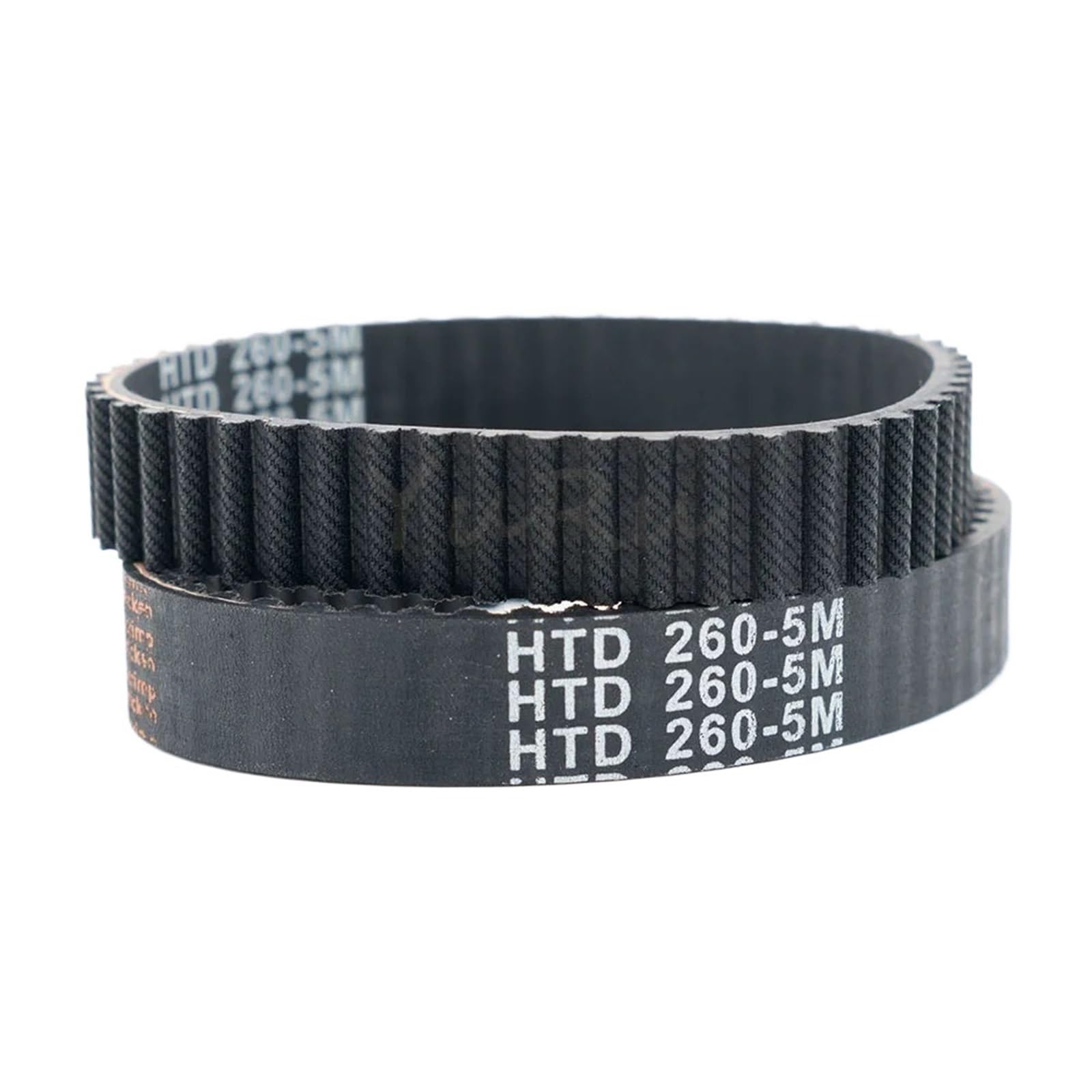 Courroie HTD 5M de distribution en caoutchouc anti patinage boucle fermée 260mm