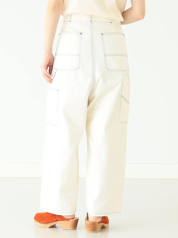 BEAMS BOY ダブルニー ペインターパンツ 23SS オフホワイト 2 Amazon | [ビームスボーイ] パンツ ダブルニー ペインターパンツ