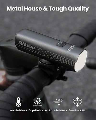 Miniatura 5 de Magicshine RN600900 V2.0 Bike Lights, USB Rechargeable Bike Front Light for Urban, Road Cyclists, Commuters