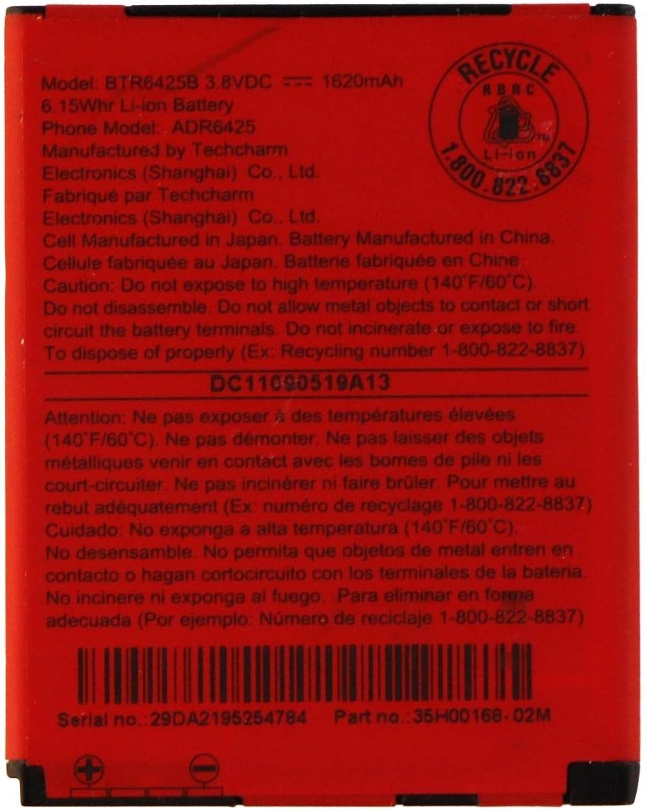 OEM Battery BTR6425B 1620 mAh for HTC Rezound