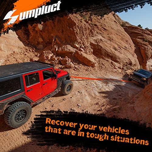 Atv Tow Strap 3" X 20 Ft Heavy Duty 30000 Lbs Break Strength,Vehicles Tow Straps With Loop,Emergency Towing Strap Nylon Rope,Tree Saver Snatch Strap,Recovery Straps 4X4 Off Roads Accessories #TOP5