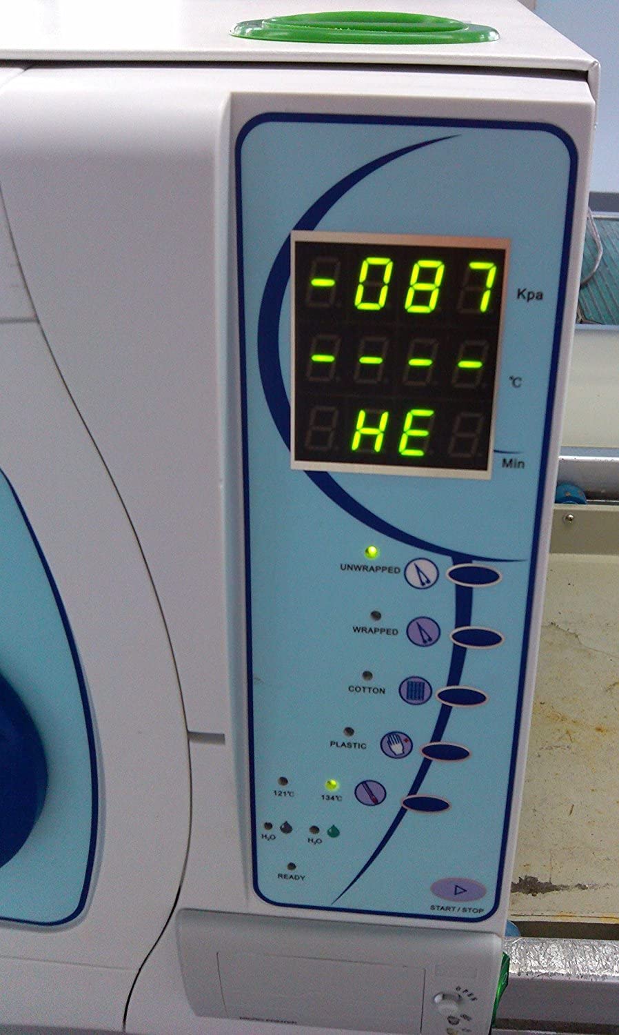 16L Autoclave Vacuum Sterilizer Class B + Printer Sun Series Blue Color