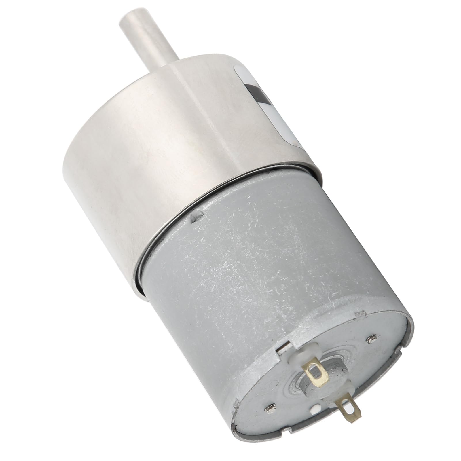 Motor de Reducción DC XD - 37GB530 con Soporte, Motor Micro de Baja Velocidad, Motor de Engranaje Ajustable CW/CCW para Máquinas CNC, Motor de Imán Permanente 12V con Gobernador (300rpm/minuto)