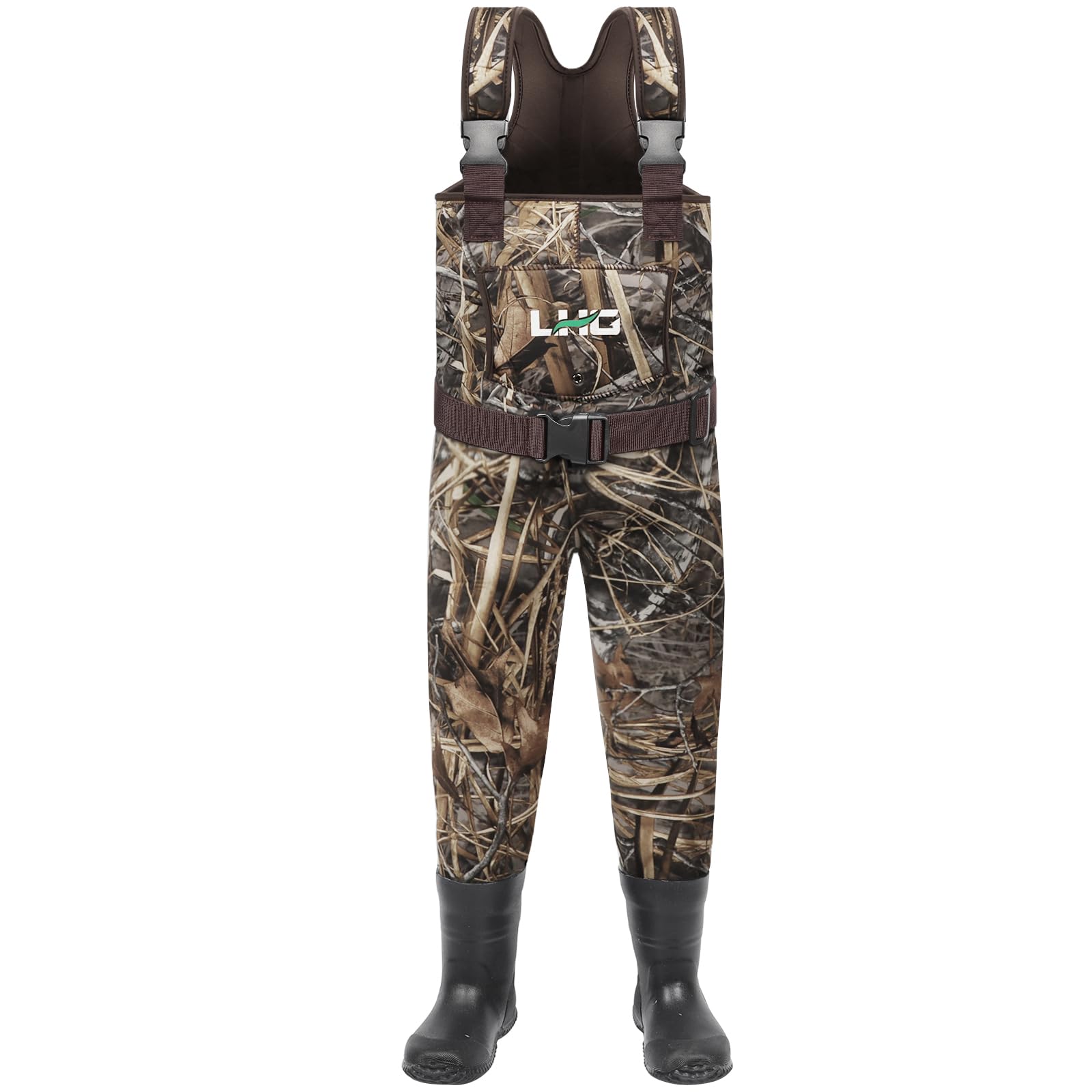 LHG Kid's Insulated Chest Waders Waterproof Neoprene Youth Waders