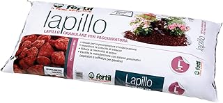 FERTIL Lapillo Granulare per Pacciamatura Resistente agli Agenti Atmosferici, 33 Litri, 30kg