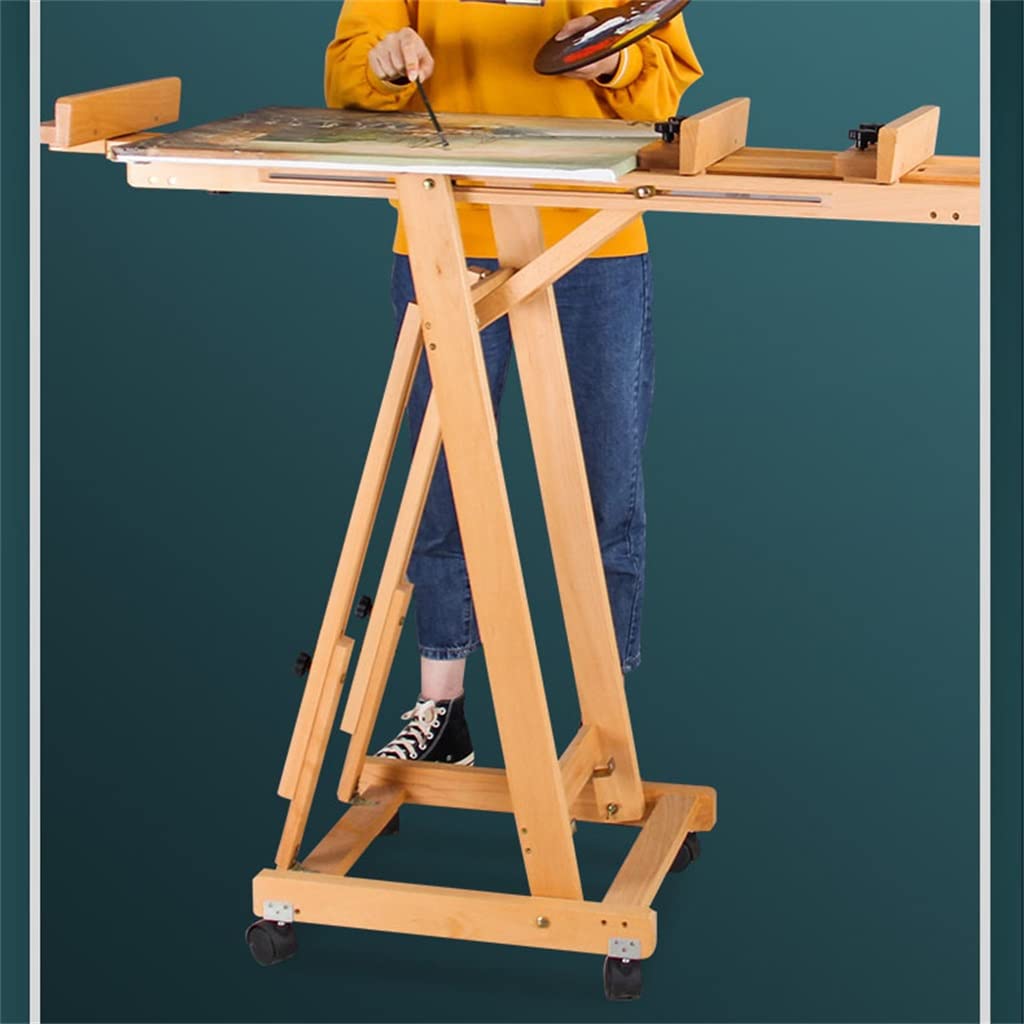 MYUYEE Purpose Wooden Easel For Oil And Watercolour Painting Chevalet Caballete De Pintura Advertising Display Easel