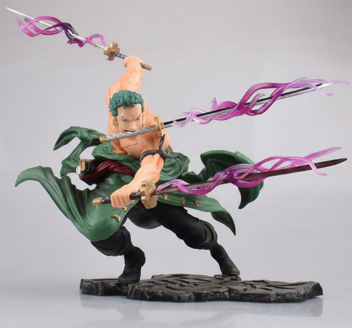 Roronoa Zoro Action Figure One Piece Anime PVC Figurine Three Thousand World Battle Statue Sword Style Collectible Model Doll for Desk Decor Showcase Gift - Zoro-image-13