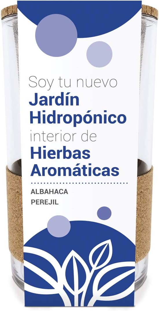 CULTIVO HIDROPÓNICO -Albahaca y Perejil -Garden Pocket