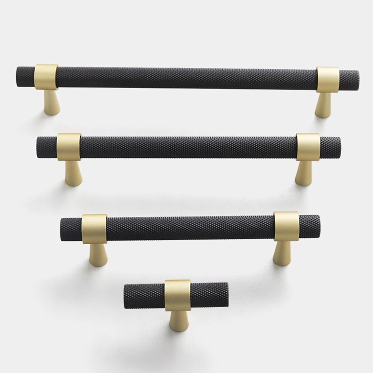 10 Pack Modern Drawer Pulls Cupboard Pull Cabinet Handles Kitchen Drawer Knobs, Solid Metal Handle Furniture Handles for Closet Door Bathroom Furniture Fitting Knob