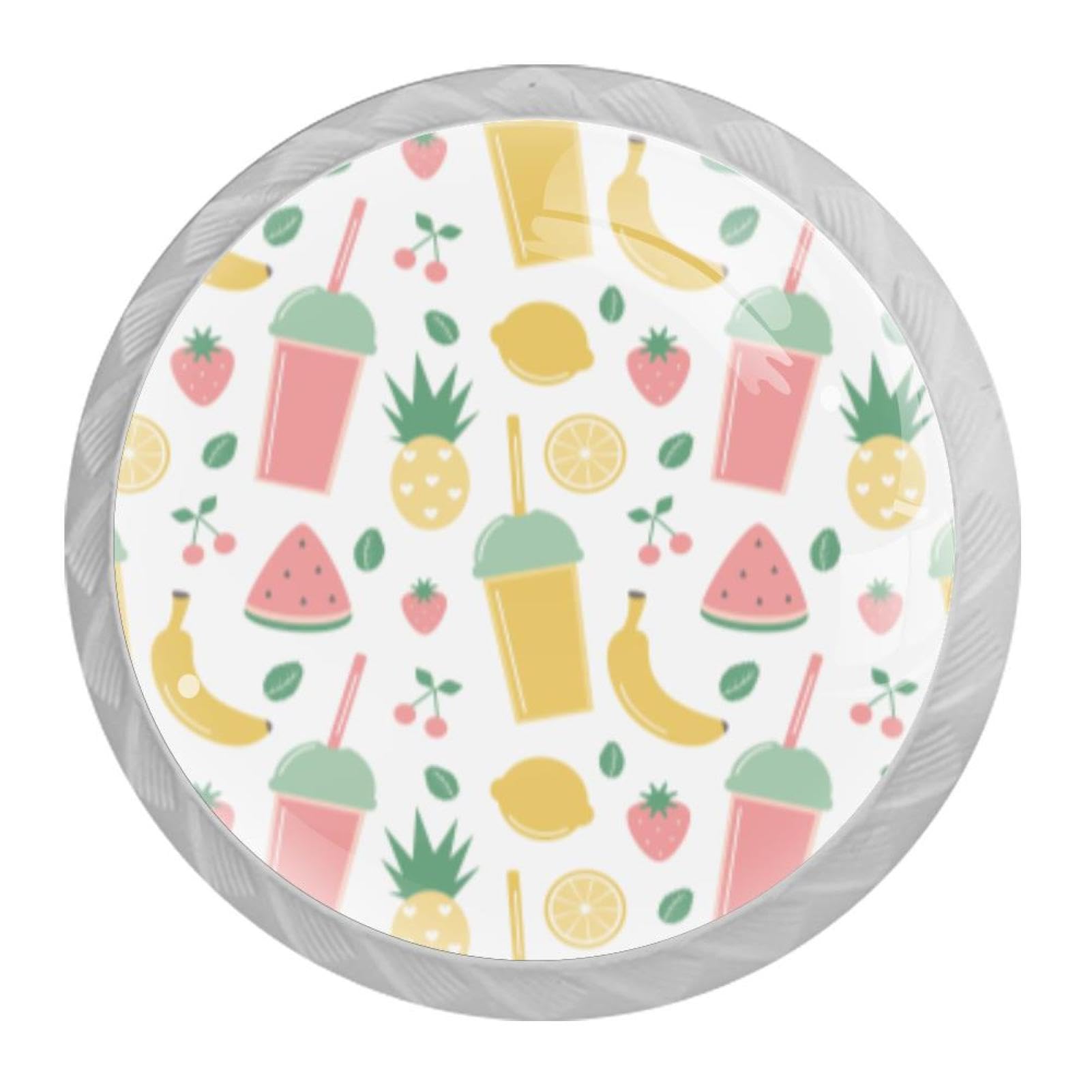 Tqmspg Multi Colorful Fruit Pattern