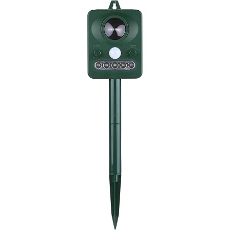 Flora Best Solaire A Ultrasons Repulsif Anti Animaux Chats Chien Repulsif Resistant Aux Intemperies Animal Repeller Fabricant Allemand Amazon Fr Cuisine Maison