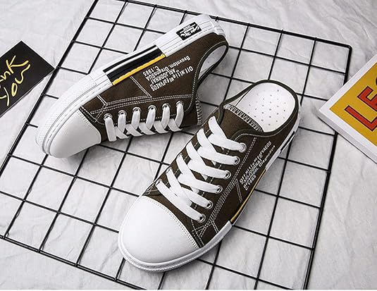 Amazon スフォン 軽量 かかとなし スニーカー スリッポン メンズ キャンバスサンダル スリッパ カジュアル靴 クロッグサ ンダル 通気性 歩きやすい おしゃれ Sfy51 Sufoen スフォン スニーカー