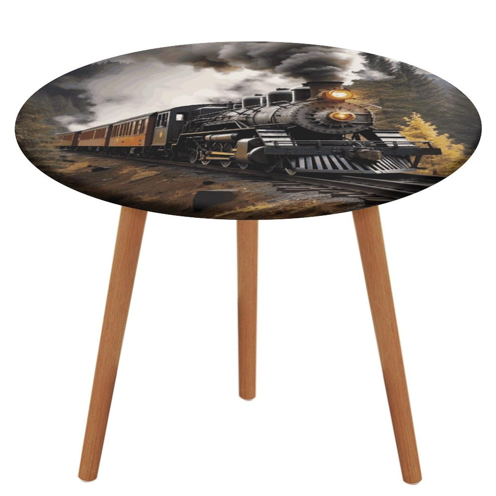 Nappe ronde ajustée élastique train vapeur imperméable camping