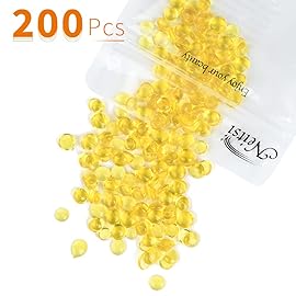 Neitsi 200Pcs Keratin Glue for Hair Extensions,Keratin Fusion Glue Beads Tips,Hair Extension Granules Pellet,Keratin Granules Beads Fusion Extensions Tools