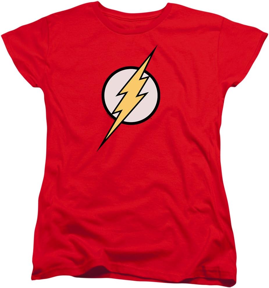 Classic Women's Flash Lightning Bolt Logo T Shirt & Stickers