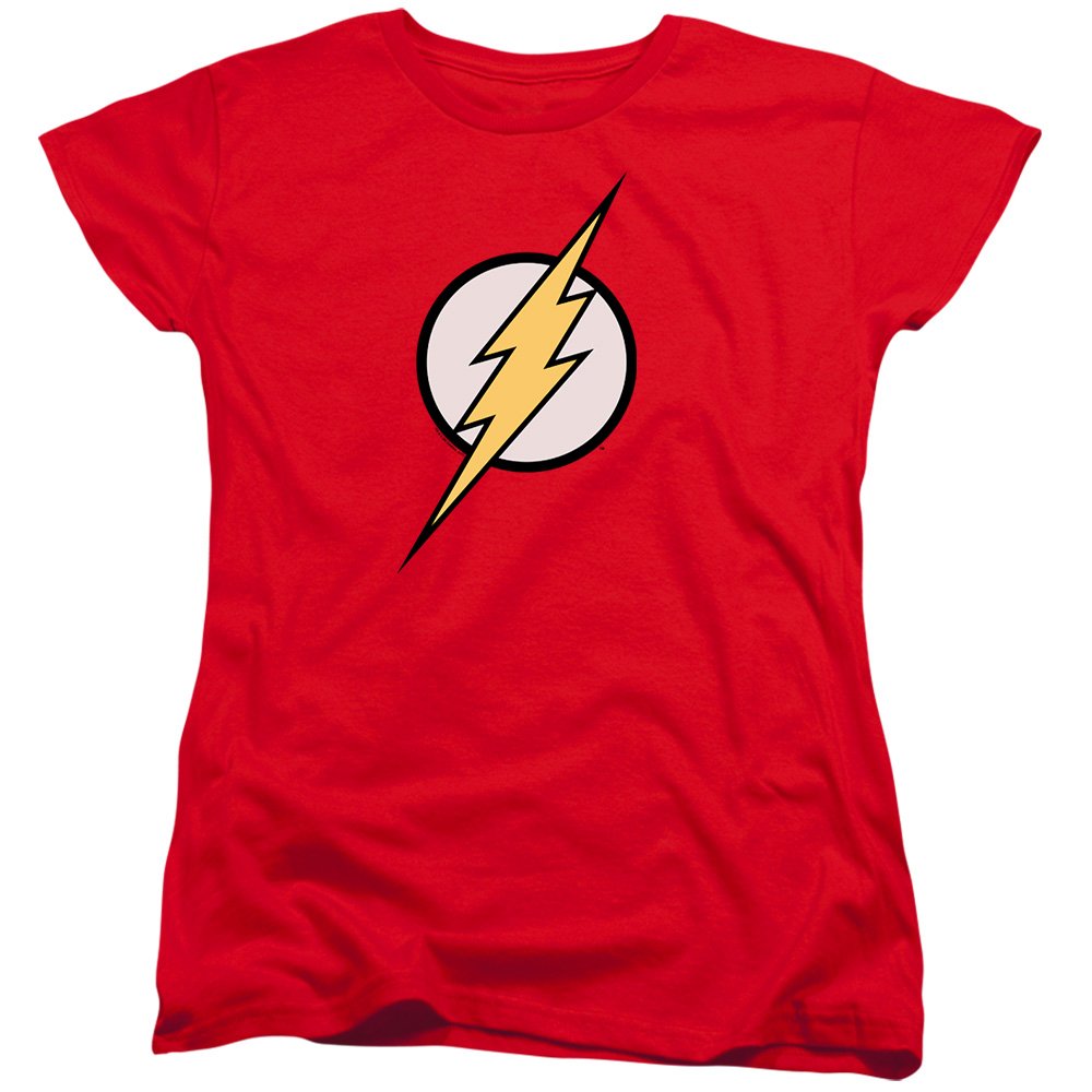 Classic Women's Flash Lightning Bolt Logo T Shirt & Stickers