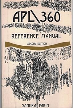 Paperback APL-360 Reference Manual Book