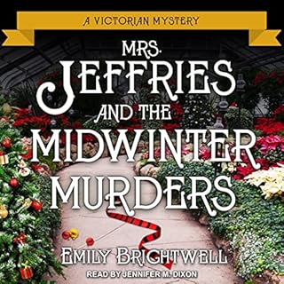 Mrs. Jeffries and the Midwinter Murders Audiolibro Por Emily Brightwell arte de portada