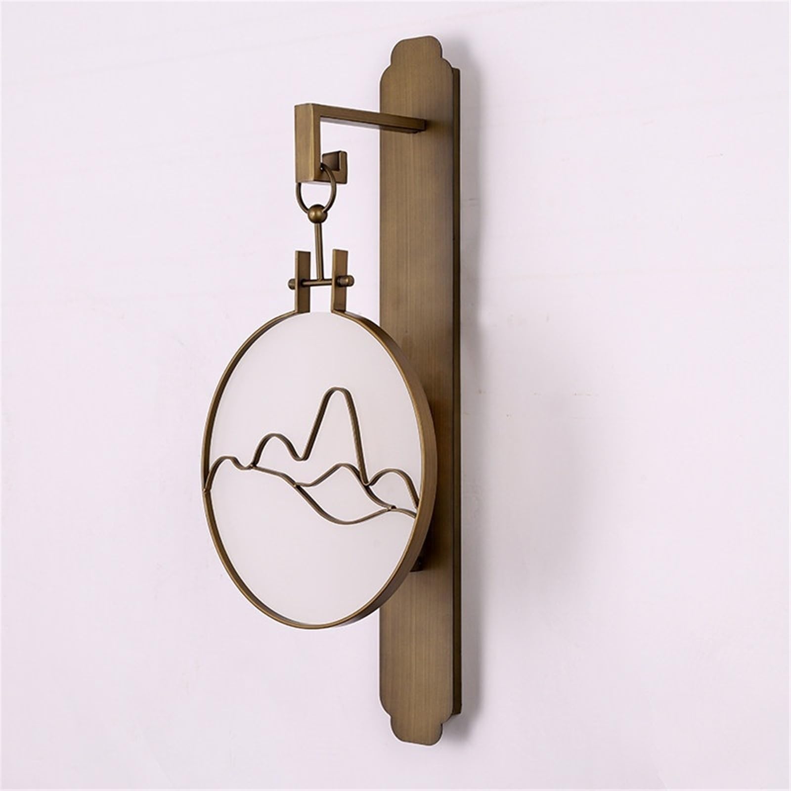 Interna Sconces Lampada da parete minimalista for hotel, apparecchi di illuminazione in ferro battuto
