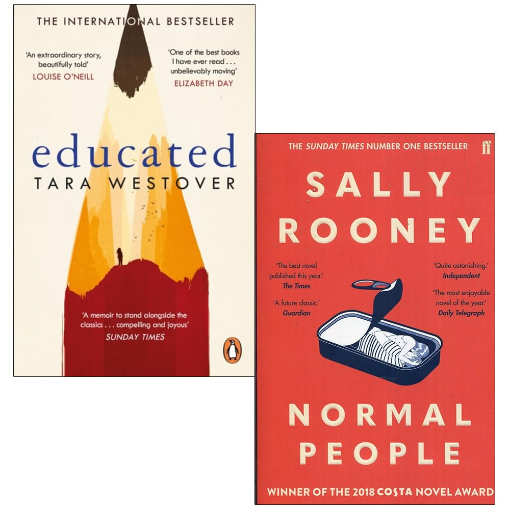 Educated and Normal People 2 Books Collection Set
