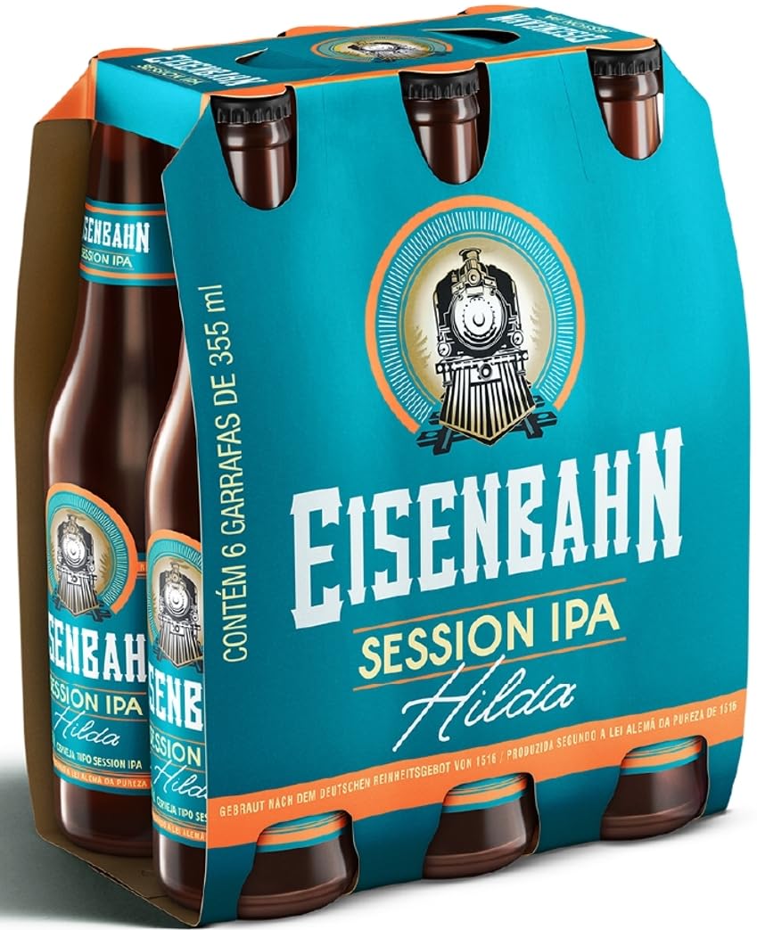 Pack de Eisenbahn Ipa Hilda Ln 355ml 6 Unidades | Amazon.com.br