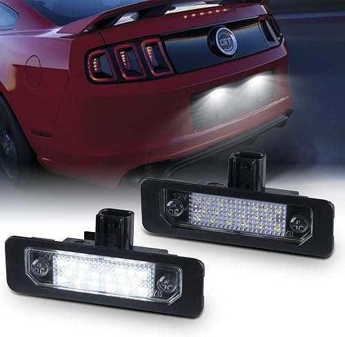 Gempro Luces LED para matrícula de Ford Mustang Fusion Taurus Lincoln MKS MKT
