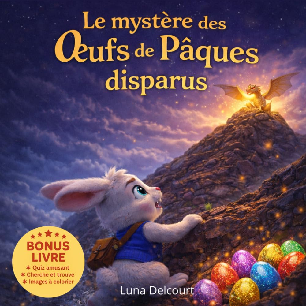 Le mystère des œufs de Pâques disparus: Livre de Pâques pour enfants avec histoire illustrée, activités éducatives, coloriages, cherche et trouve et ... pour développer imagination et concentration
