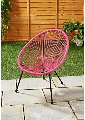 HAWAII Kids Stylish & Comfortable String Chair- Indoor & Outdoor -Pink