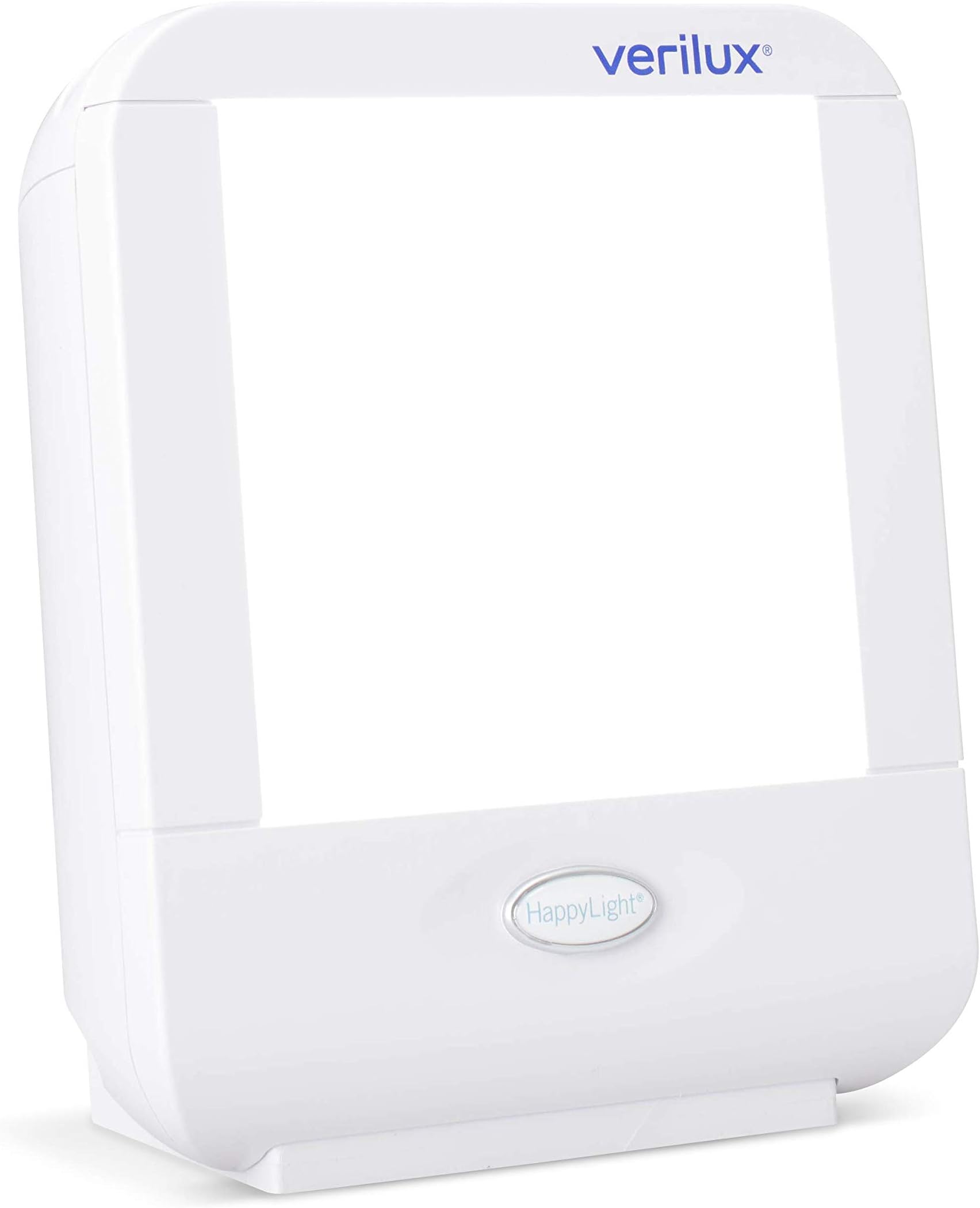 Verilux HappyLight Compact - Personal UV-Free LED Portable Therapy Light, Full Spectrum Bright White Sun Lamp with 10,000 Lux