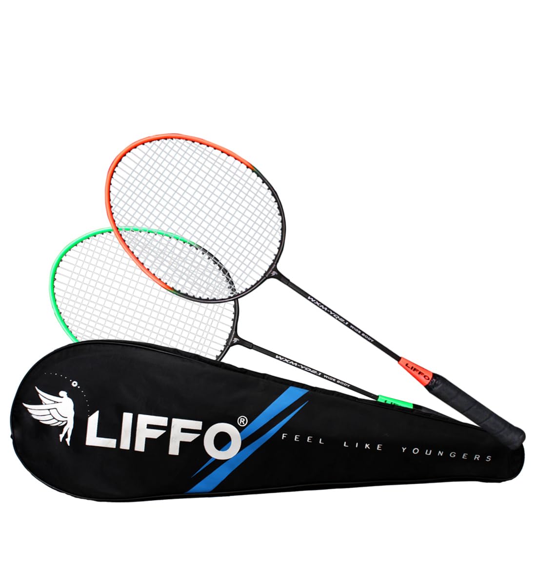See full amazon price history chart for Liffo® Light Aluminium Badminton Racquet with Full Cover (Green/Orange) - Set of 2 (WXM-YD 2.1) Liffo® Light Aluminium Badminton Racquet with Full Cover (Green/Orange) - Set of 2 (WXM-YD 2.1) (B0CVTSCD4J) Amazon Price History, Amazon Price Tracker