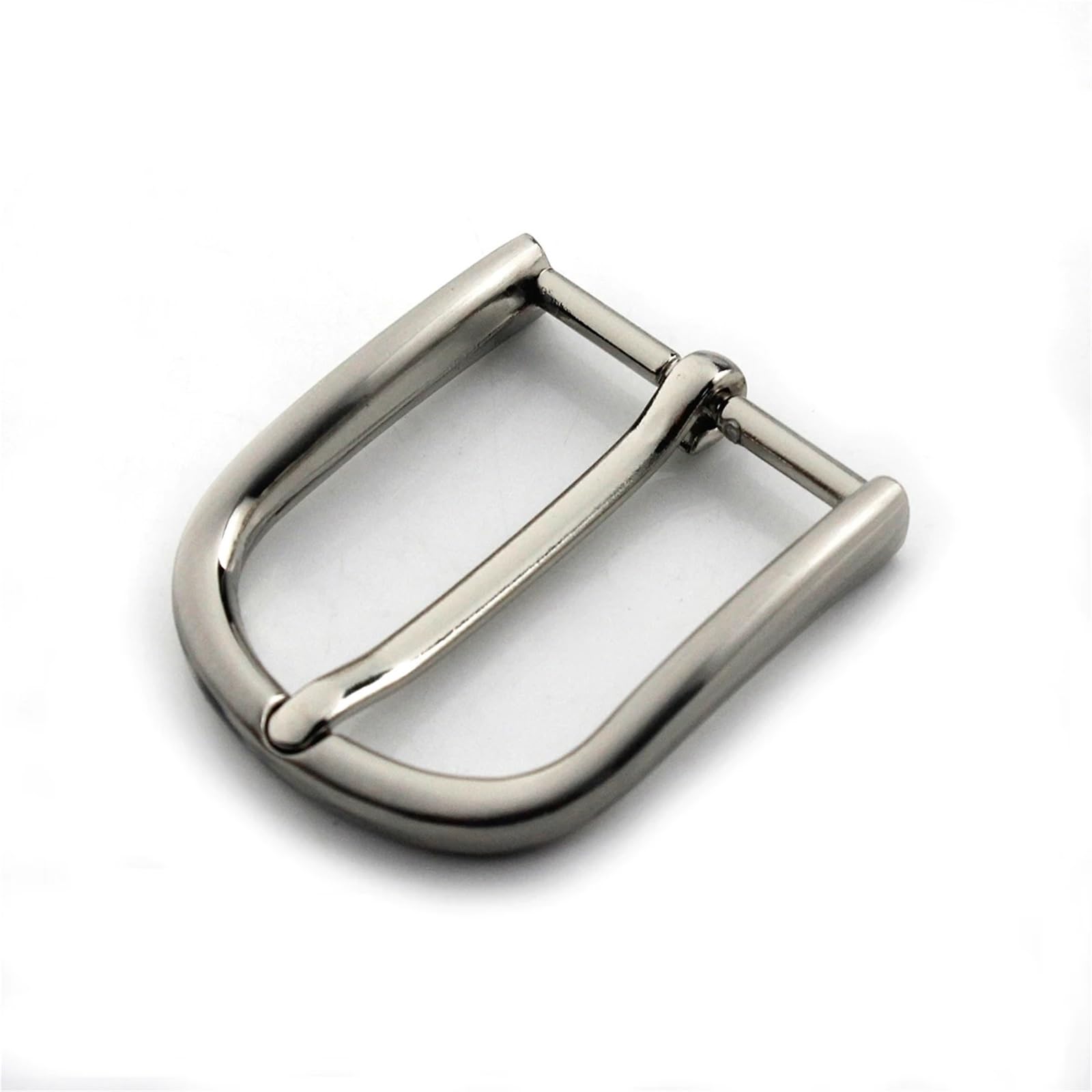 10 pz 35mm Fibbia Della Cintura for Gli Uomini Clip In Metallo End Bar Tallone Singolo Pin for Artigianale in pelle cinghia della FAI DA TE Fibbie per cinture