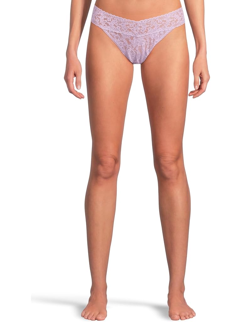 Red Hanky Panky Signature Lace Original Rise Thong