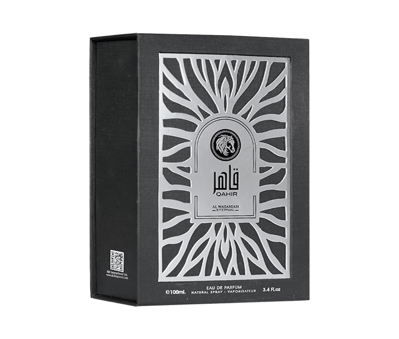 AL WATANIAH Qahir Luksusowe perfumy męskie, woda perfumowana 100 ml, mocny i wyrafinowany zapach