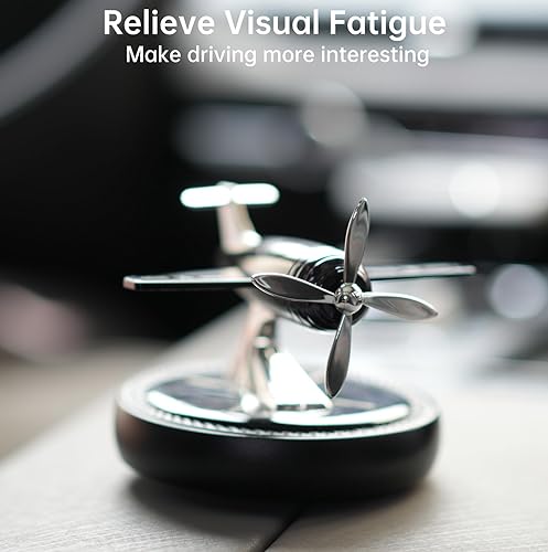 Miniatura 4 de Ambientadores de aire para automóvil con rotación solar, decoración creativa de perfume de automóvil, alivia el estrés y purifica los olores,