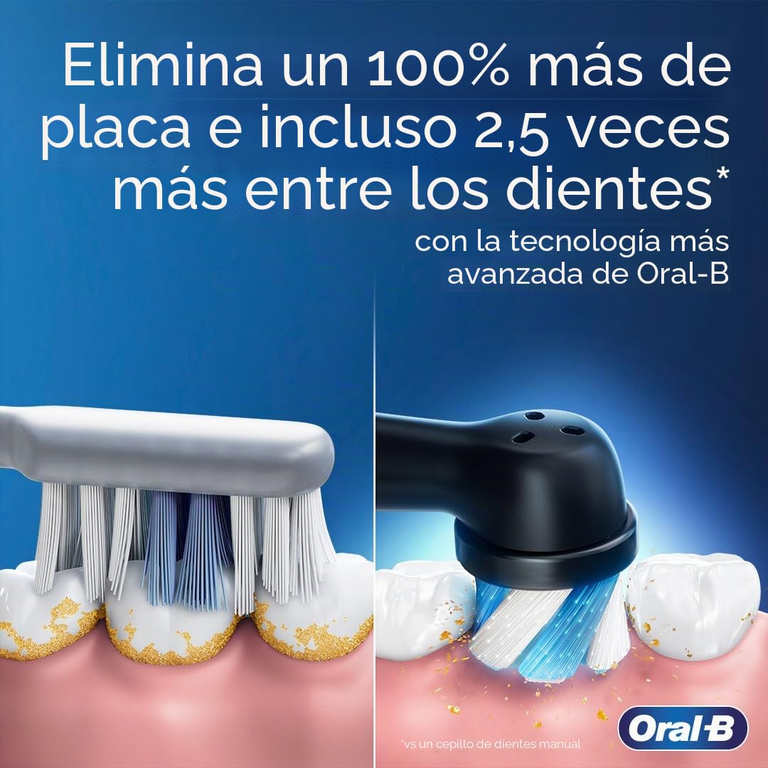 Oral-B iO Series 4 - Cepillo de dientes eléctrico con (1) cabezal de cepillo, recargable, adulto, blanco