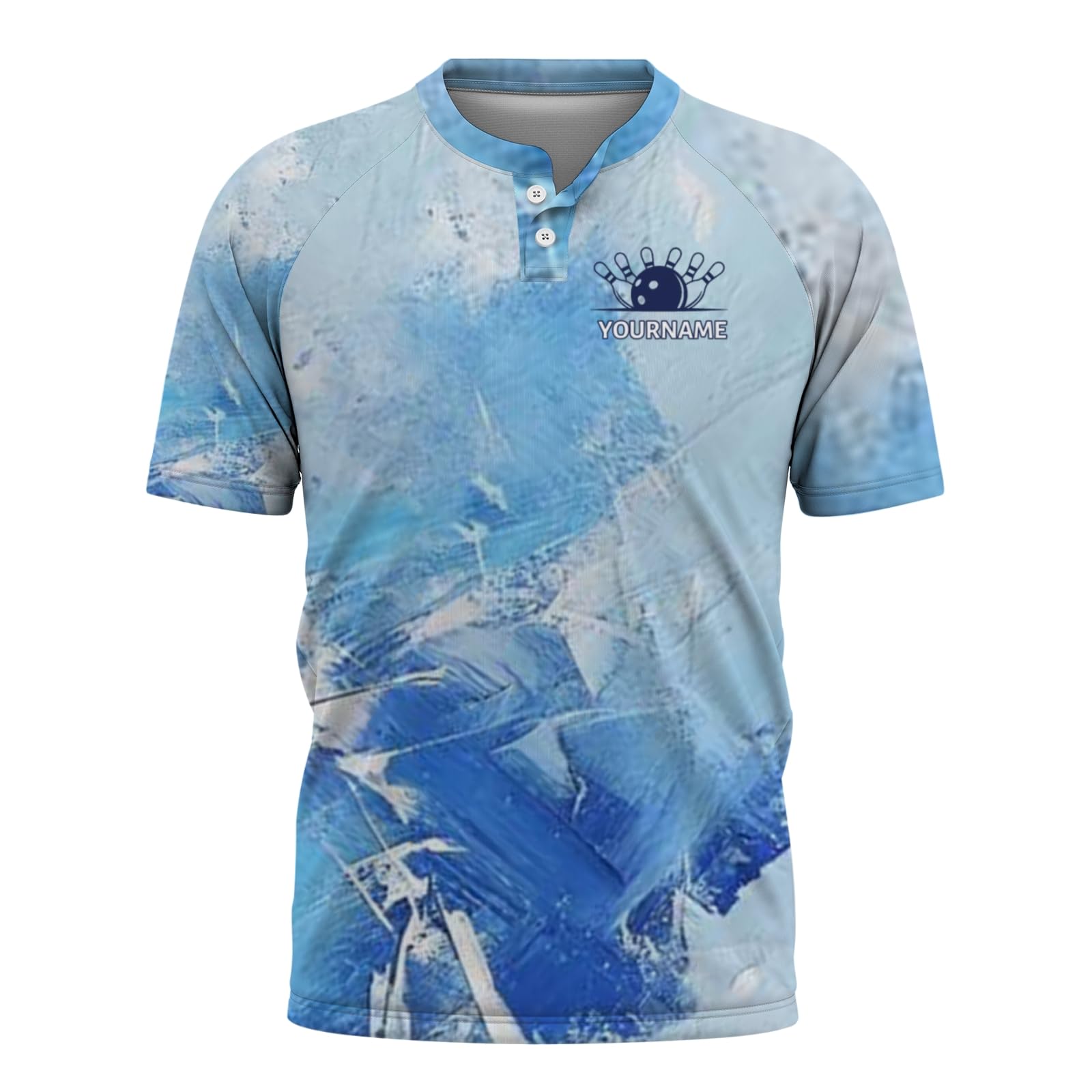 Personalized 3D Bowling Jersey Custom Name Bowling Shirts Customized Bowling Team Uniform Shirt for Men Women (US, Alpha, One Size, Regular, Regular, Color05)