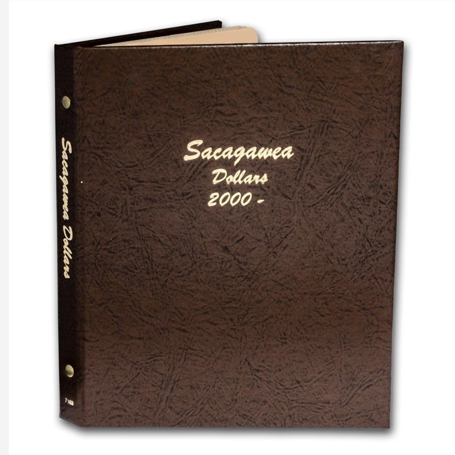 Dansco US Sacagawea Dollar Coin Album 2000 - Date #7183
