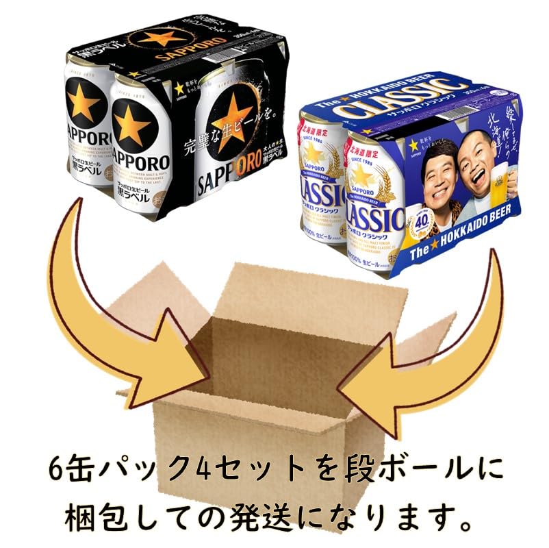 Amazon.co.jp: サッポロビール 缶 350ml 飲み比べセット【サッポロ