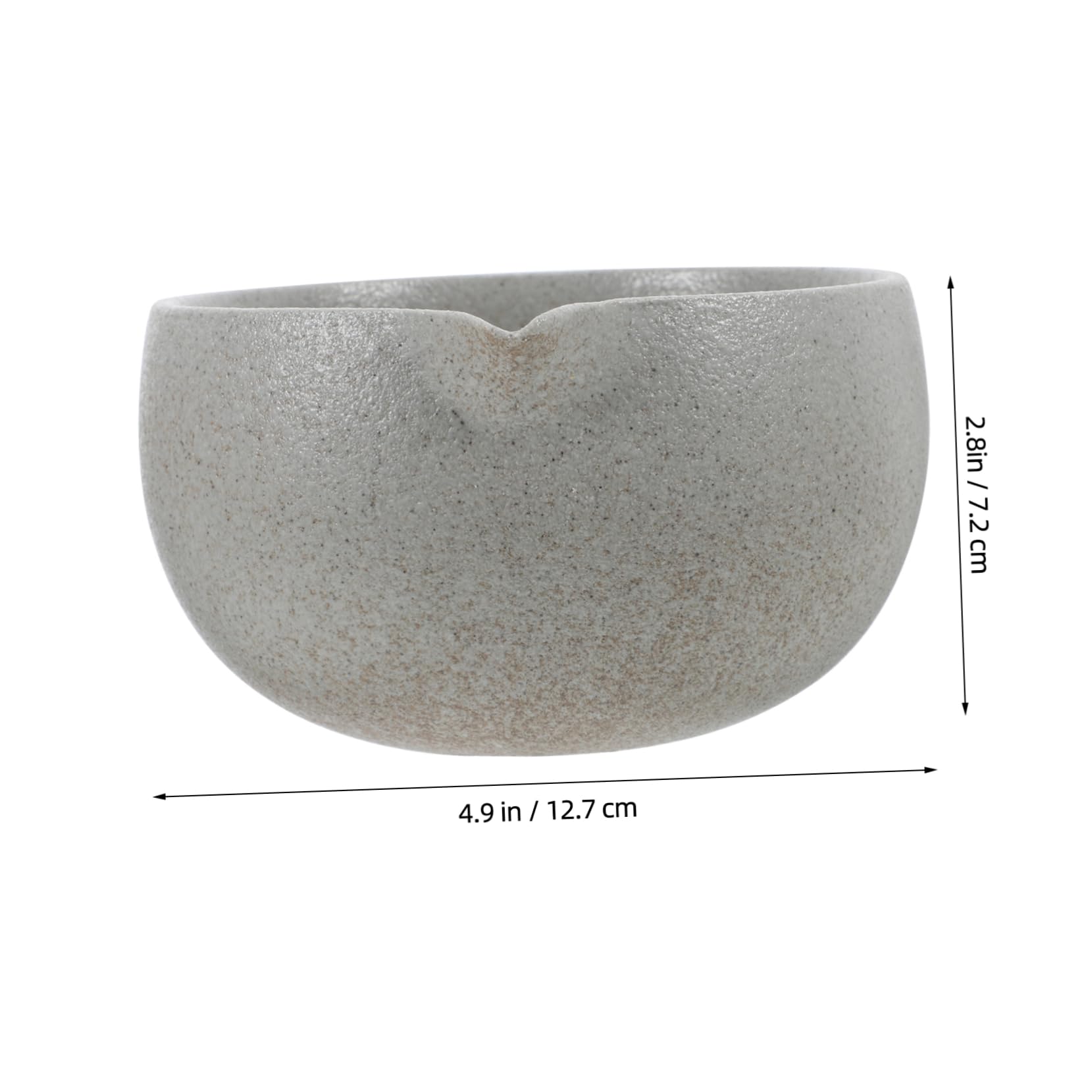 PRETYZOOM Japanese Matcha Bowl with Spout Traditional Tea Ceremony Bowl for Home Use Craftsmanship Easy to Clean for Tea Ceremonies and Relaxation