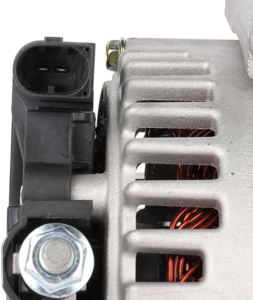 OCPTY Alternator ABO0391 Fit for for BMW for 128i 323i 328i/328i xDrive 330i 330xi 528i/528i xDrive 528xi X3 X5 2006-2013 12V 180AMP 6 Groove Clutch Pulley Automotive Replacement Alternators