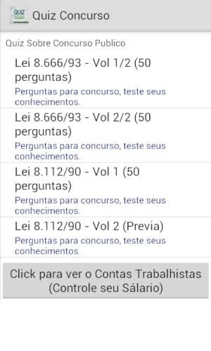 Quiz Concurso Publico – vue 2