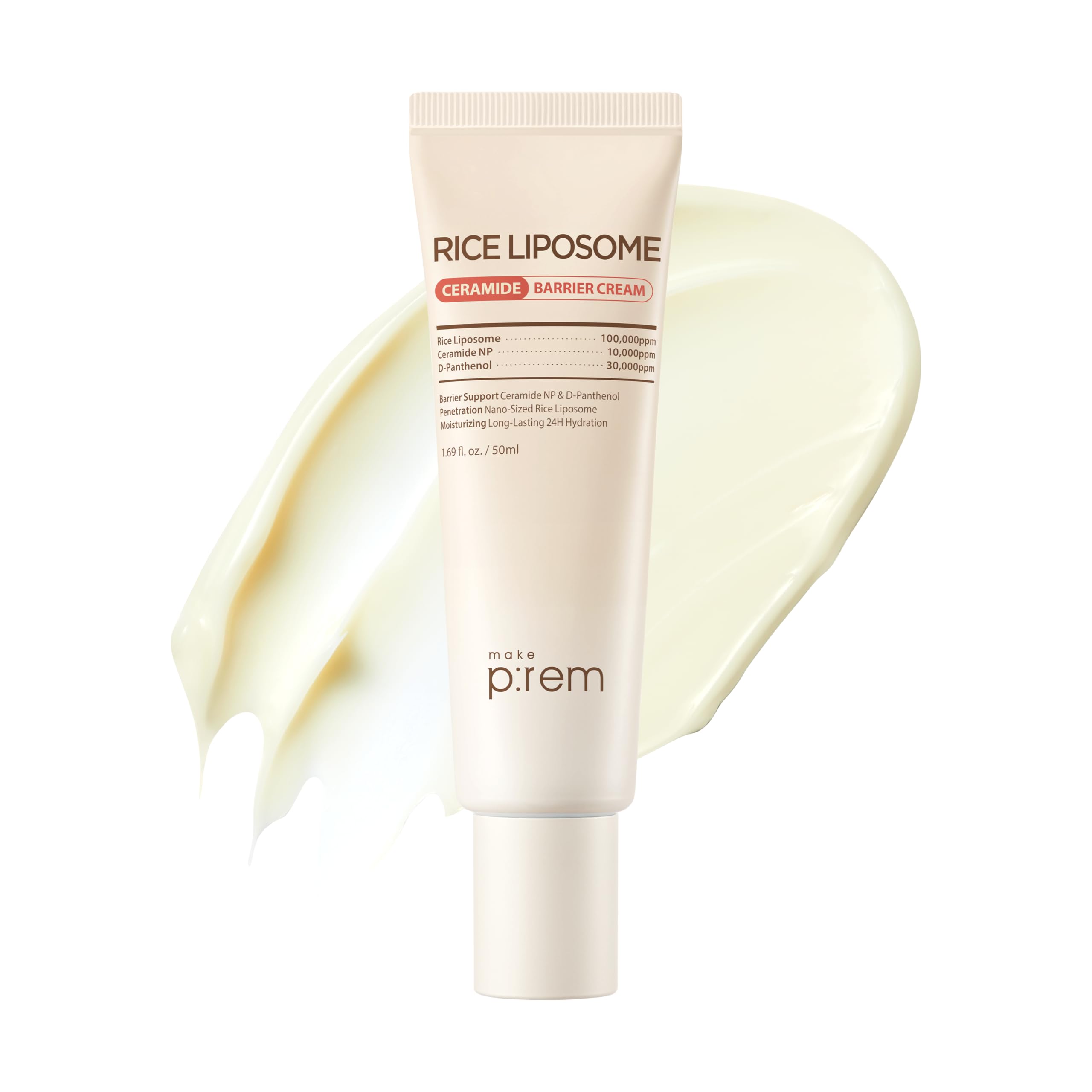 フェイスクリーム reo Amazon | make prem メイクプレム ライスリポソーム セラミド バリア