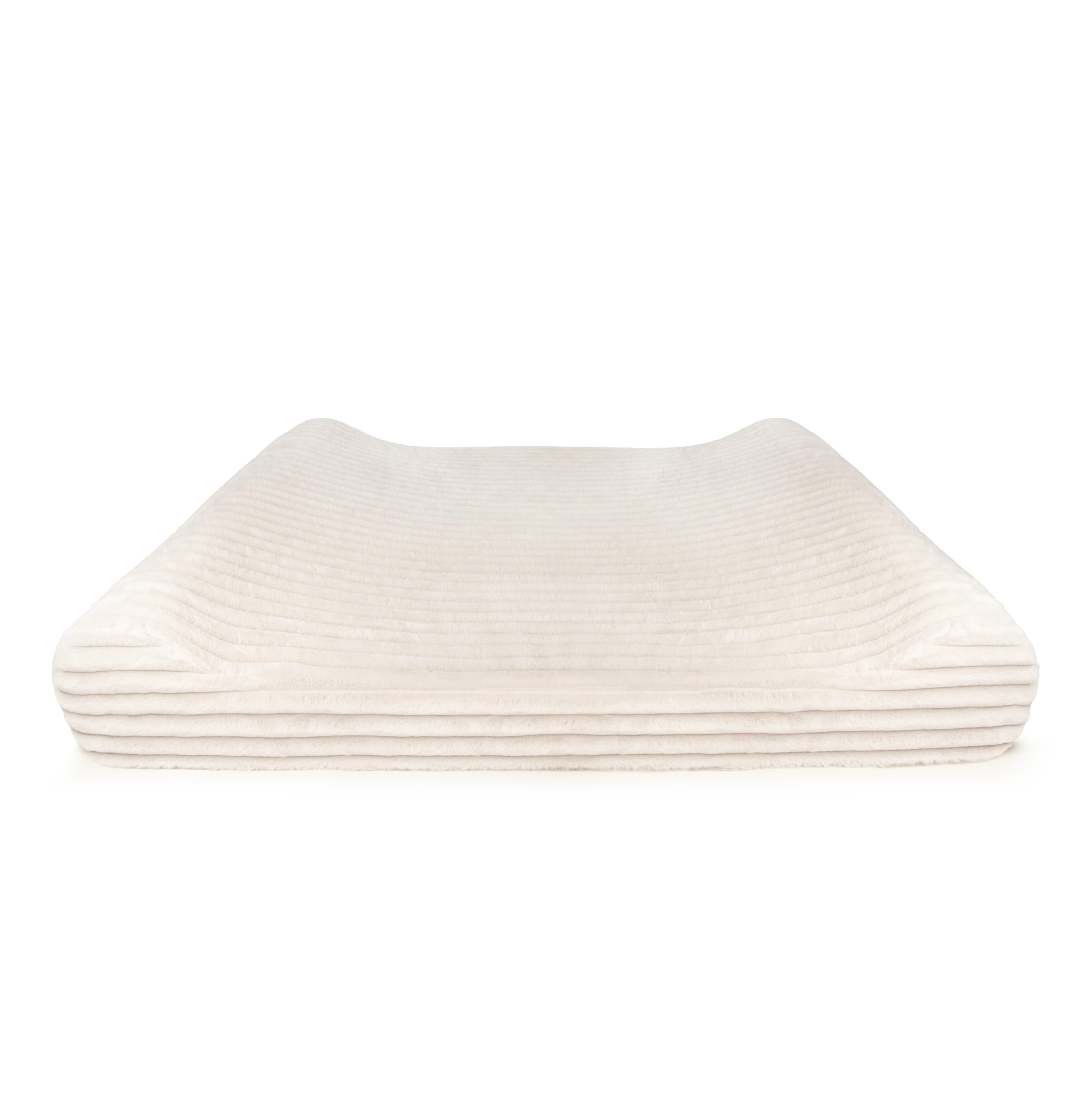 Recliner Orthopedic Foam Dog Bed, Washable Cover, Giant, Ivory