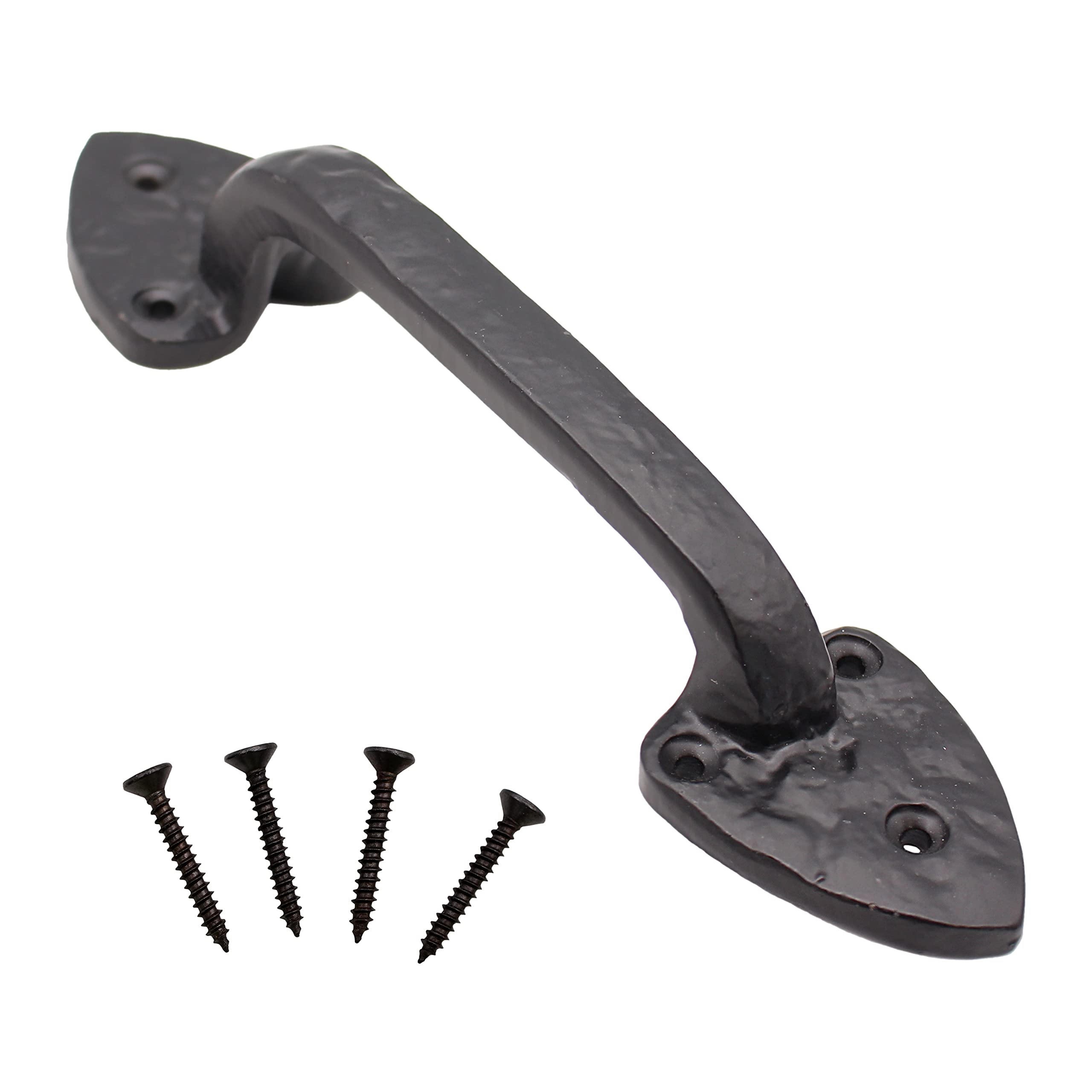 Eai Black Cabinet And Cupboard Pull Handle 220Mm Antique